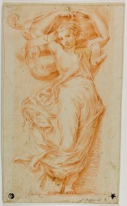 Caryatid with Yoke and Scroll by Raphael