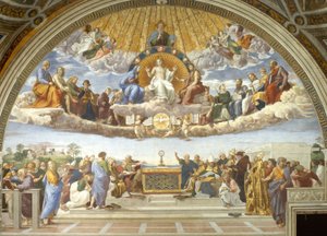 Disputation of the Holy Sacrament by Raphael