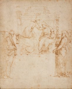 The Coronation of the Virgin by Raphael