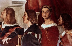 The Mass at Bolsena (detail)