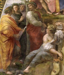 The Parnassus (detail) by Raphael