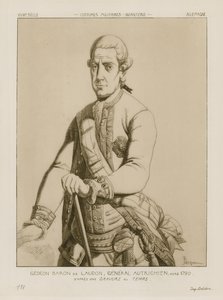 Baron Gideon von Laudon, Austrian General, circa 1790