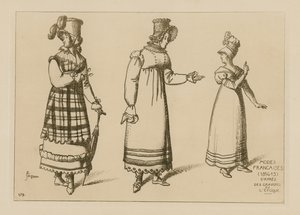 French Fashions (1814-15) by Raphael Jacquemin