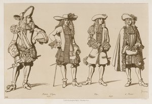French gentlemen of the seventeenth century by Raphael Jacquemin