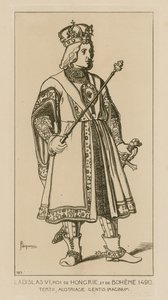 Ladislaus VI, King of Hungary and Bohemia, 1490 by Raphael Jacquemin