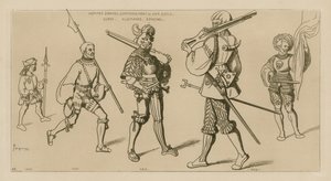 Men at Arms, Start of the 16th Century by Raphael Jacquemin