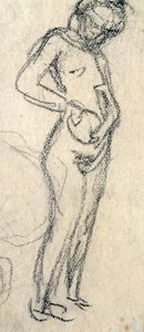 Nude Study, c. 1905 by Raphael Kirchner