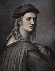 Raphael Sanzio, Italian Renaissance artist, 18th or 19th century by Raphael Morghen