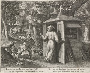Saint Bartholomew as a Hermit
