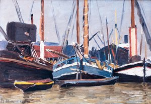 Boats in a Harbour