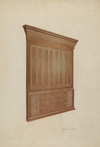 Cabinet by Raymond E. Noble