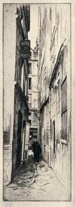 Rue du Chat Qui Peche by Raymond Ray Jones