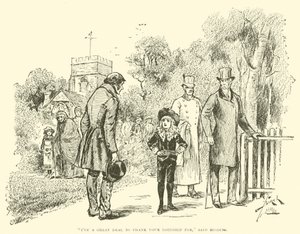 Illustration for Little Lord Fauntleroy by Reginald Bathurst Birch