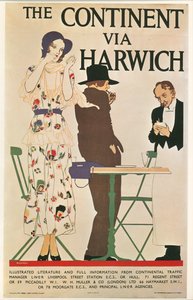 The Continent via Harwich by Reginald E. Higgins