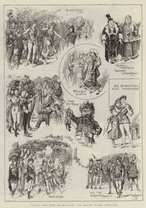 "Jack and the Beanstalk" at Drury Lane Theatre by Reginald Thomas Cleaver