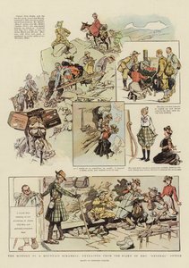 The History of a Mountain Scramble, from the Diary of Mrs "General" Puttie