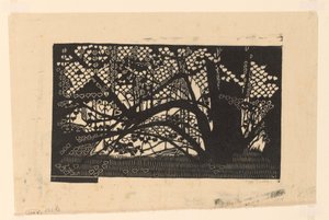 Tree with Heart-Shaped Leaves by Reijer Stolk (signed by artist)