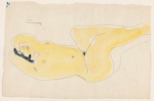 Lying Nude Woman by Reijer Stolk