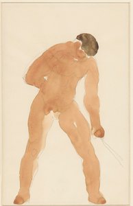 Standing Naked Man by Reijer Stolk