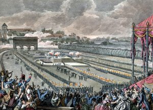 Fete de la Federation at the Champ de Mars by Reiner Vinkeles