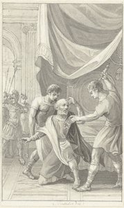 The Eighty-Year-Old Gordianus Forced to the Emperorship by Reinier Vinkeles (I)