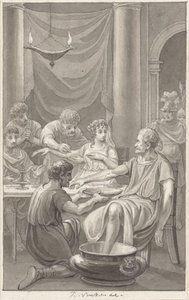 The Suicide of Seneca and His Wife by Reinier Vinkeles (I)