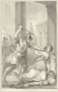The Family of Emperor Caius Murdered by Reinier Vinkeles (I)