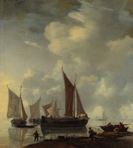 Coast Scene, mid-17th century by Reinier Zeeman