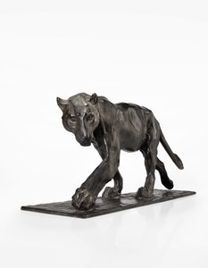 Panther Walking, Rear Leg Raised, c.1904 by Rembrandt Bugatti