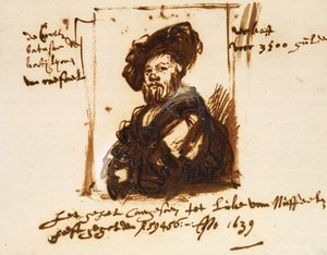 Baldassarre Castiglione (sketch from the portrait)