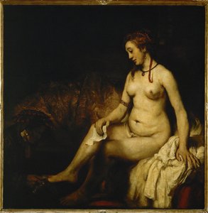 Bathsheba in the Bath by Rembrandt Harmensz. van Rijn