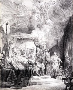 Death of the Virgin by Rembrandt Harmensz. van Rijn