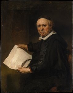 Lieven Willemsz van Coppenol by Rembrandt van Rijn