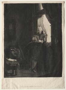 Portrait of Jan Six by Rembrandt Harmensz. van Rijn