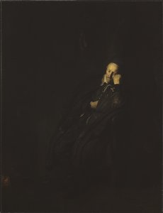 Portrait of an old man, 1629 by Rembrandt van Rijn