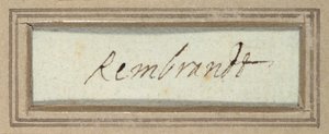 Rembrandt by Rembrandt Harmensz. van Rijn
