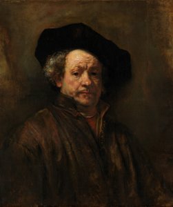Self-Portrait by Rembrandt van Rijn