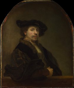 Self Portrait at the Age of 34 by Rembrandt van Rijn