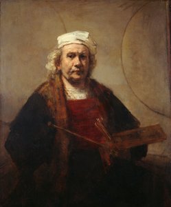 Self Portrait (c.1665) by Rembrandt Harmensz. van Rijn