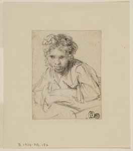Study for the painting "A Girl at a Window", before 1645