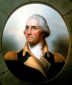 George Washington 1732-99, first President of United States 1789-97