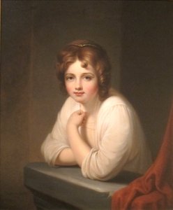 Girl at a Window by Rembrandt Peale