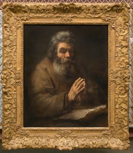 A Bearded Man Wearing a Hat, c. 1655-1660 by Rembrandt van Rijn