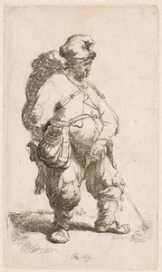 A Man Making Water by Rembrandt van Rijn