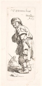 A Peasant: One of a Pair, Calling Out