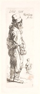 A Peasant: The Other of the Pair, Replying by Rembrandt van Rijn