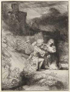 Agony in the Garden by Rembrandt van Rijn