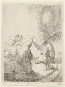 Christ Disputing with the Doctors by Rembrandt van Rijn