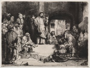 Christ Preaching (