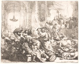 Christ Driving the Money-Changers from the Temple